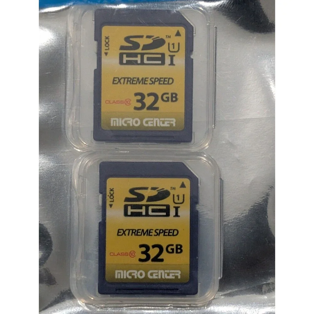 NEW INLAND 32GB SDHC Memory Cards Class 10 - Micro Center 2-Pack | Universal